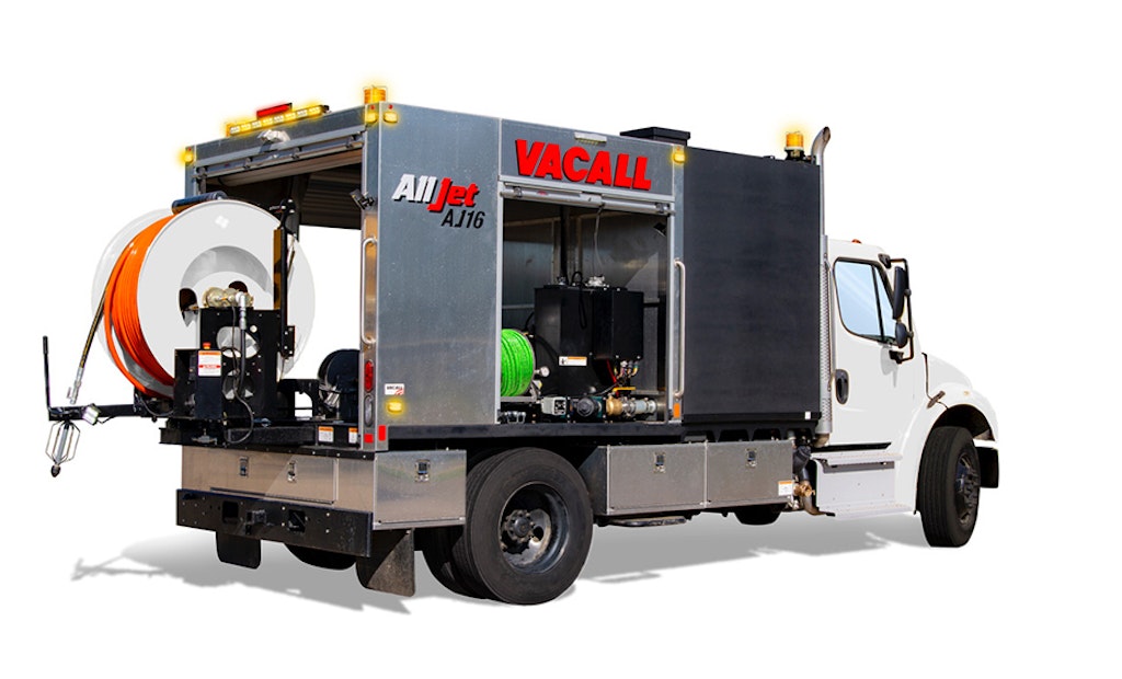 Vacall’s Truck-Mounted AllJet Model is a Cost-Effective Solution For Effective Sewer Cleaning