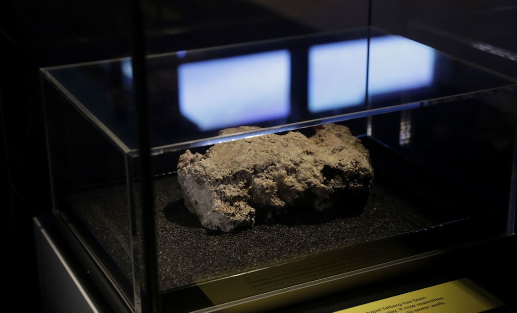 Portion of Massive London Fatberg Becomes Museum Exhibit