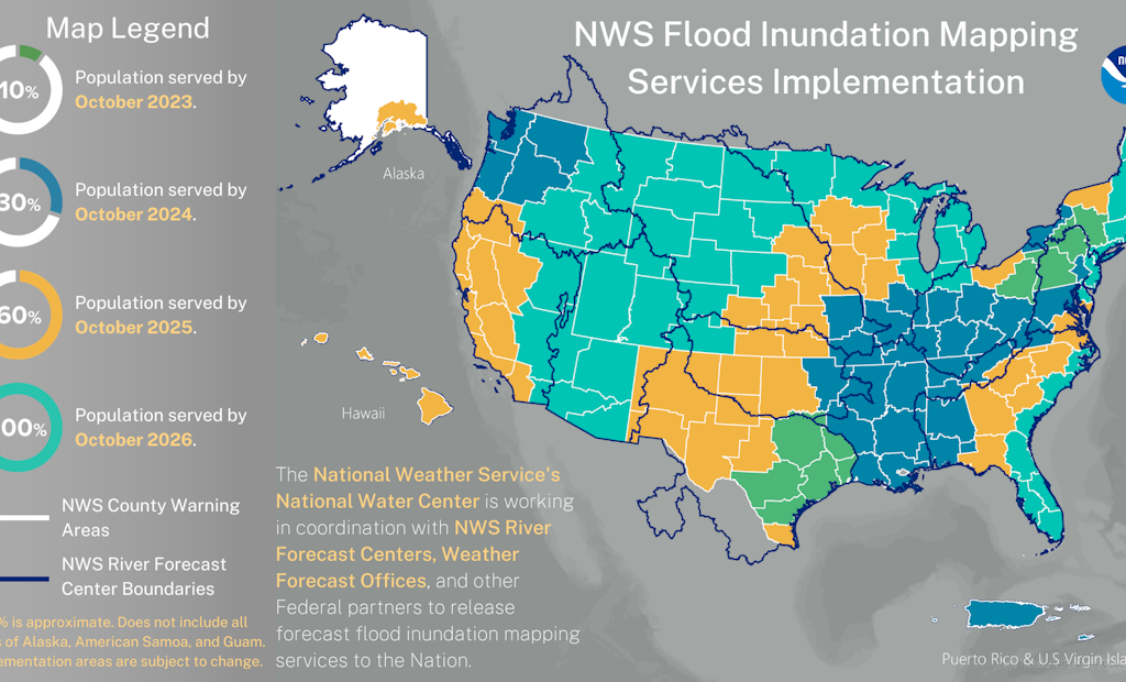 Federal Investment to Support NOAA's Efforts to Predict and Map Floods