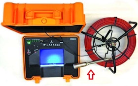 TV Inspection Cameras - Inspection system with lay-flat reel