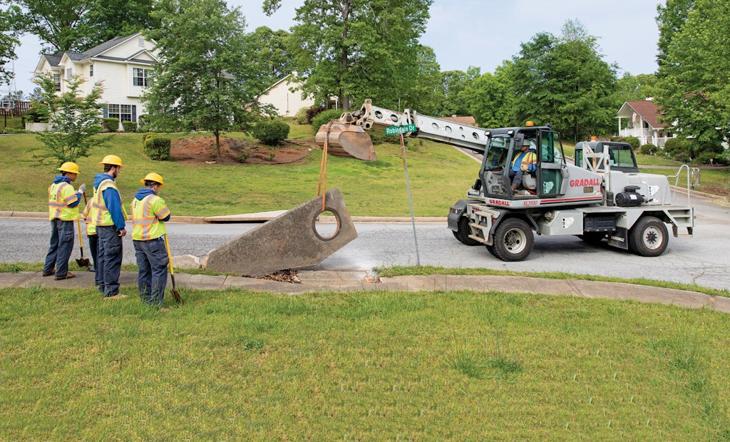 Stormwater System Under Construction