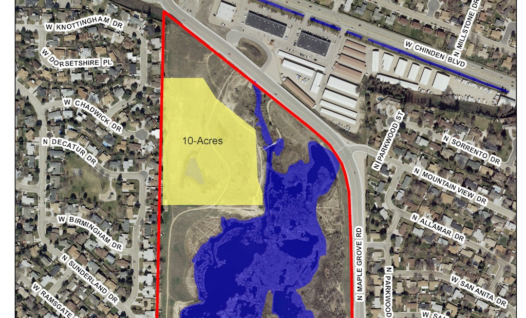 Recreational wetlands area created with stormwater grant