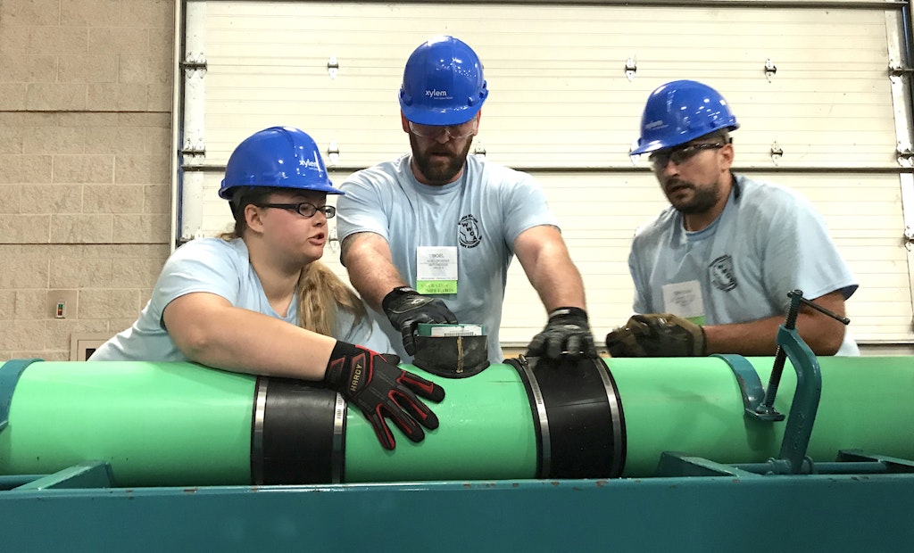 Student Team Competes at Wisconsin Wastewater Operators' Association Competition