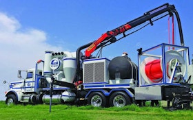 Jet/Vac Combination Trucks/Trailers - Stand-alone cleaning combination truck