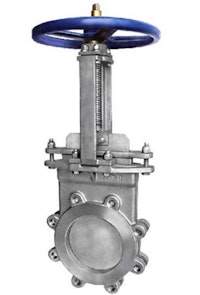 Product Spotlight: New knife gate valve a fit for sewer applications