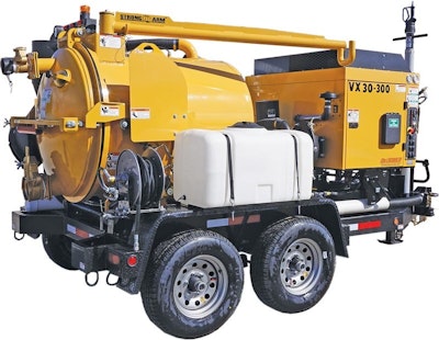 Trailer-Mounted Vacuum Excavator Provides Portable Option For Smaller Cleaning Jobs