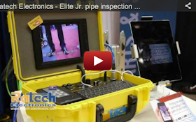 Ratech Electronics - Elite Jr. pipe inspection camera - 2012 Pumper & Cleaner Expo