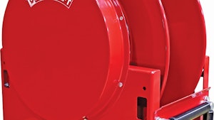 Reelcraft’s spring-retractable high-capacity hose reels