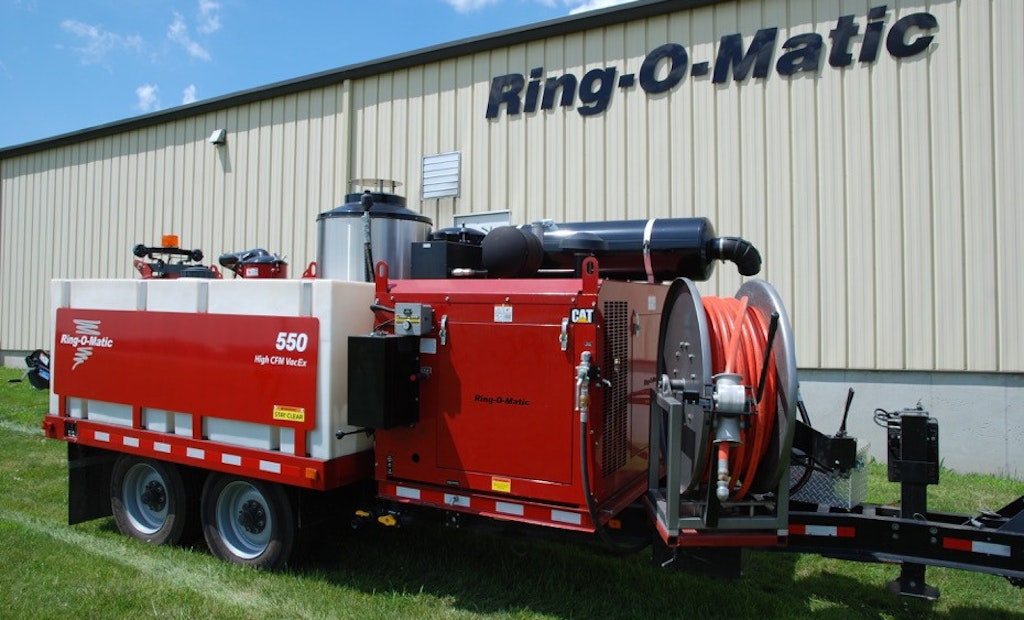 Trailer-Mounted Ring-O-Matic 550 Lowers Cost of Ownership, Increases Versatility