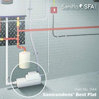 Saniflo Sanicondens Best Flat Condensate Pump