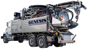 Sewer Equipment GENESIS water recycling sewer cleaner
