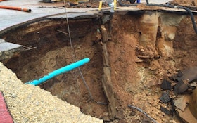 Sinkhole Severs Sewers, Wipes Out Lift Station
