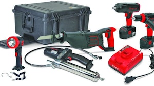Snap-on cordless tool kit