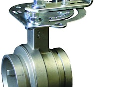 Victaulic stainless steel butterfly valve